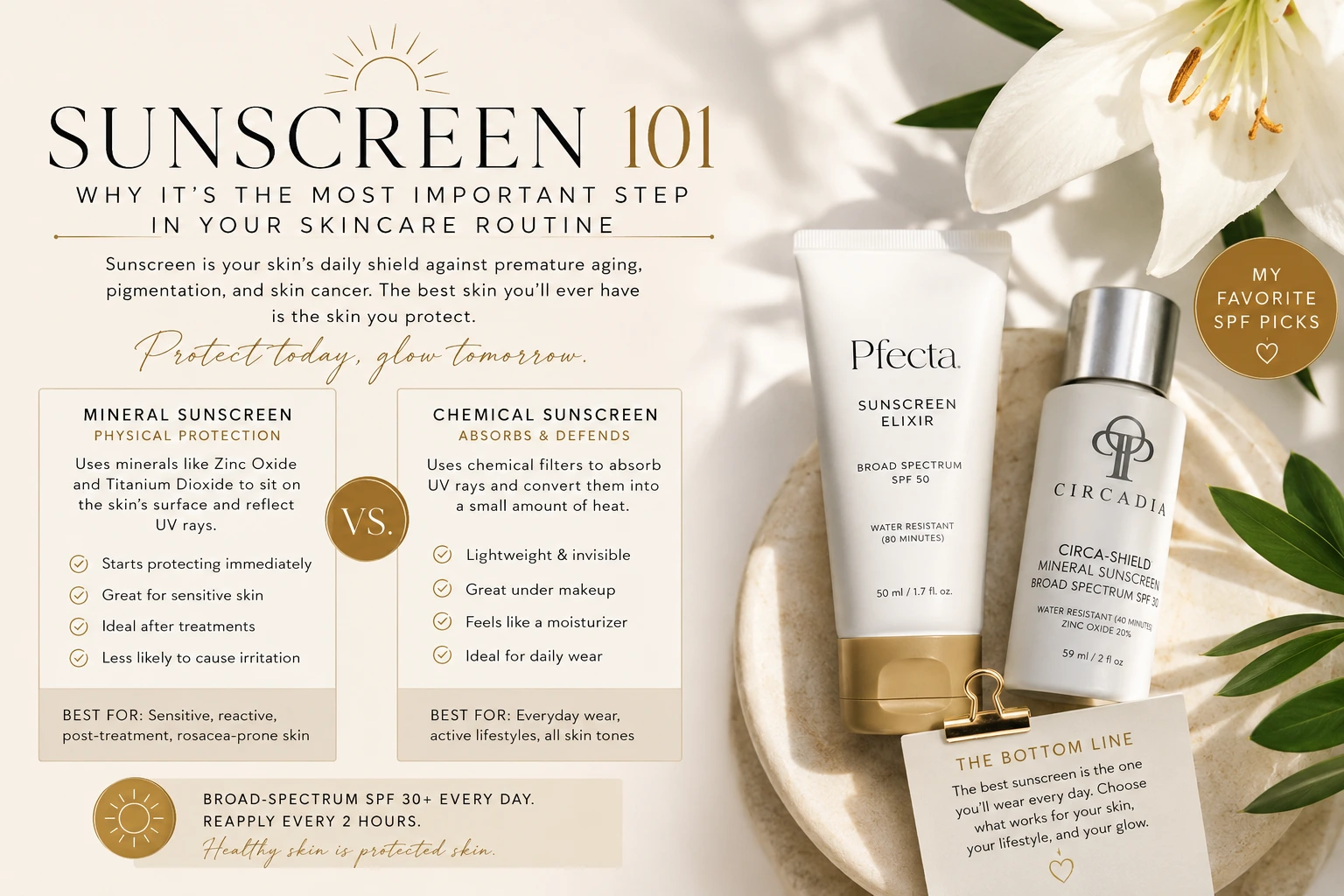 ☀️ Sunscreen 101: Why It's the Most Important Step in Your Skincare Routine