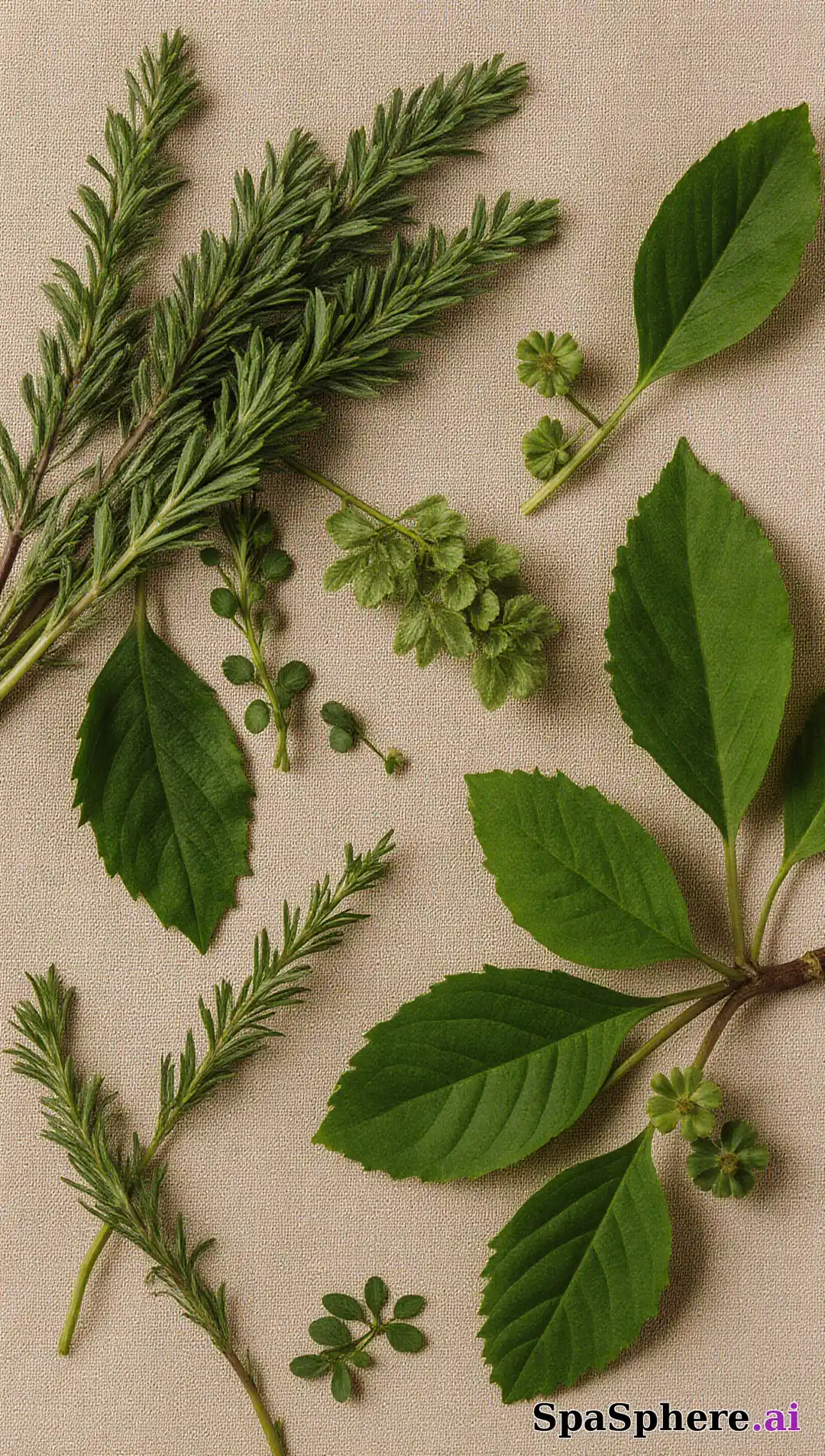 botanical glow flatlay esthetician spa (01) [1080x1920]