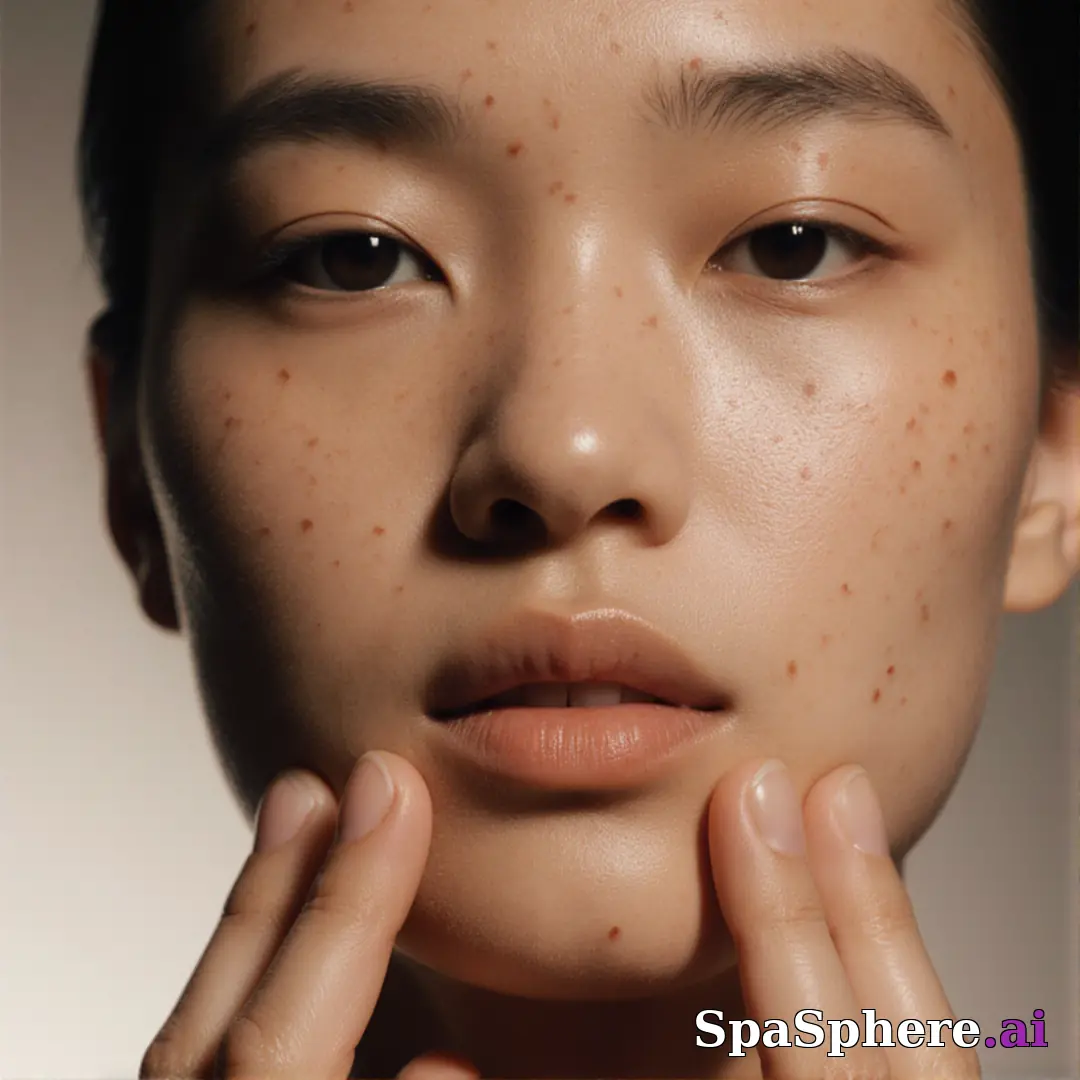 Cinematic skincare close-up with mixed warm and cool light and hydrated skin texture. (19) [1080x1080]