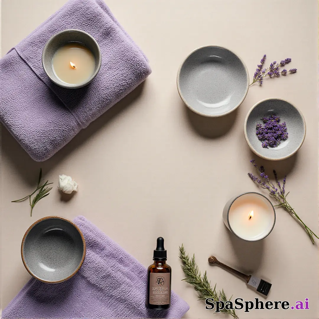 Global spa ritual flatlay – inspired by traditional skincare practices worldwide. (10) [1080x1080]