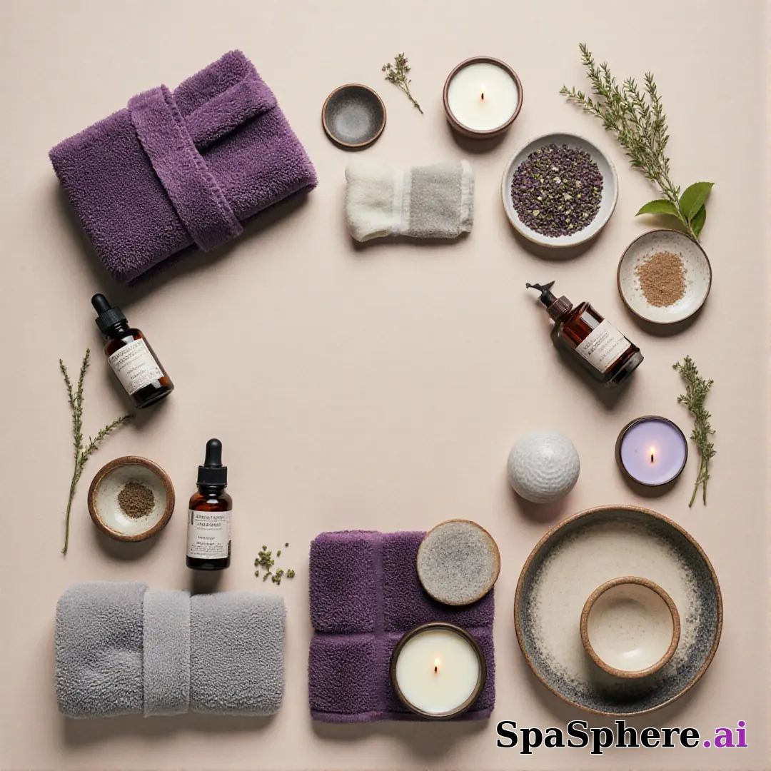 Global spa ritual flatlay – inspired by traditional skincare practices worldwide. (15) [1080x1080]