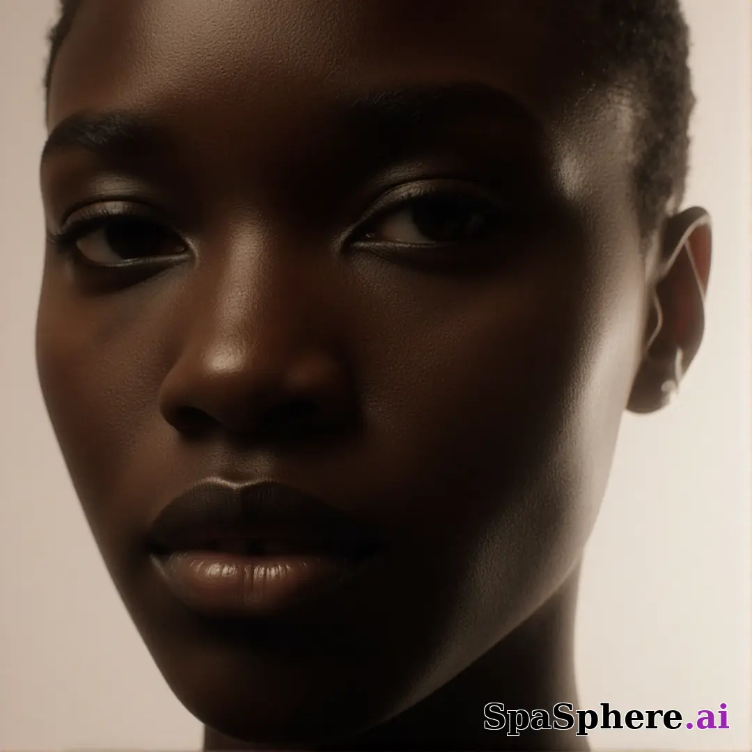 Deep radiant skin close-up with soft side light and subtle contour highlights, luxury spa aesthetic. (11) [1080x1080]