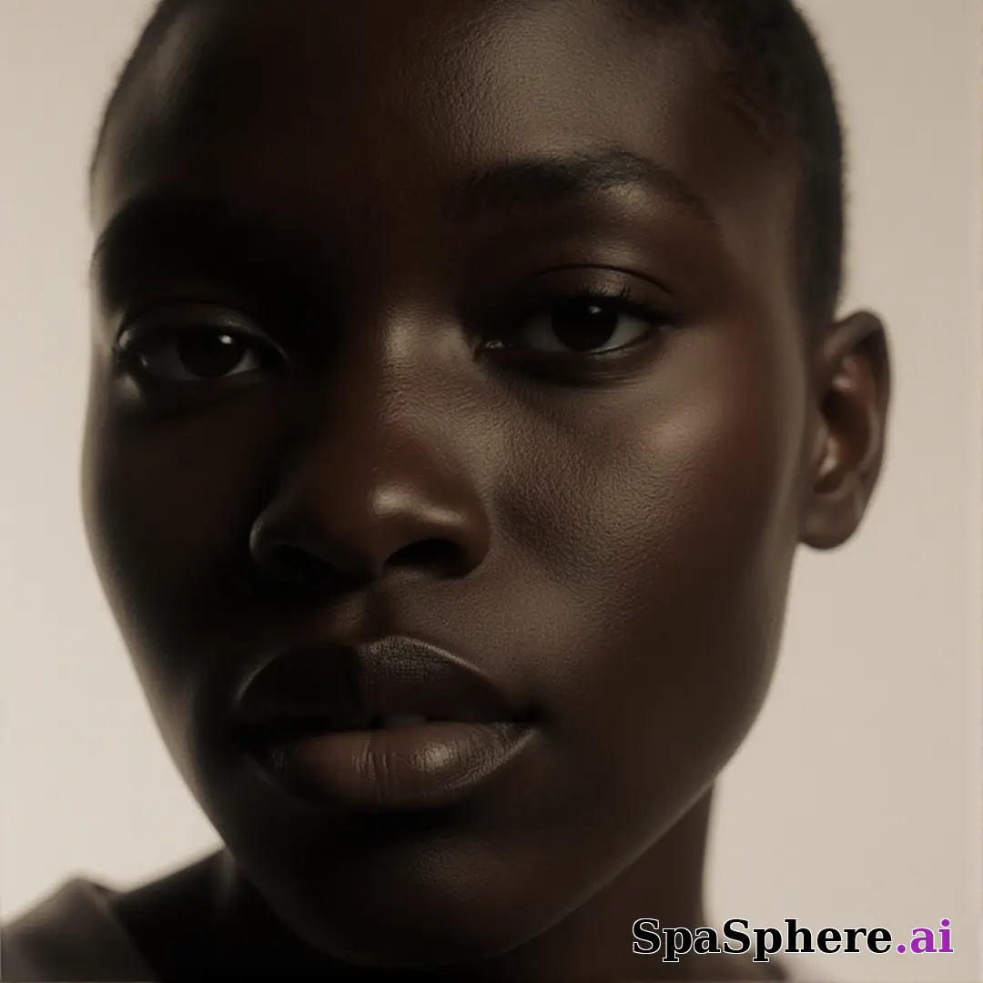 Deep radiant skin close-up with soft side light and subtle contour highlights, luxury spa aesthetic. (17) [1080x1080]