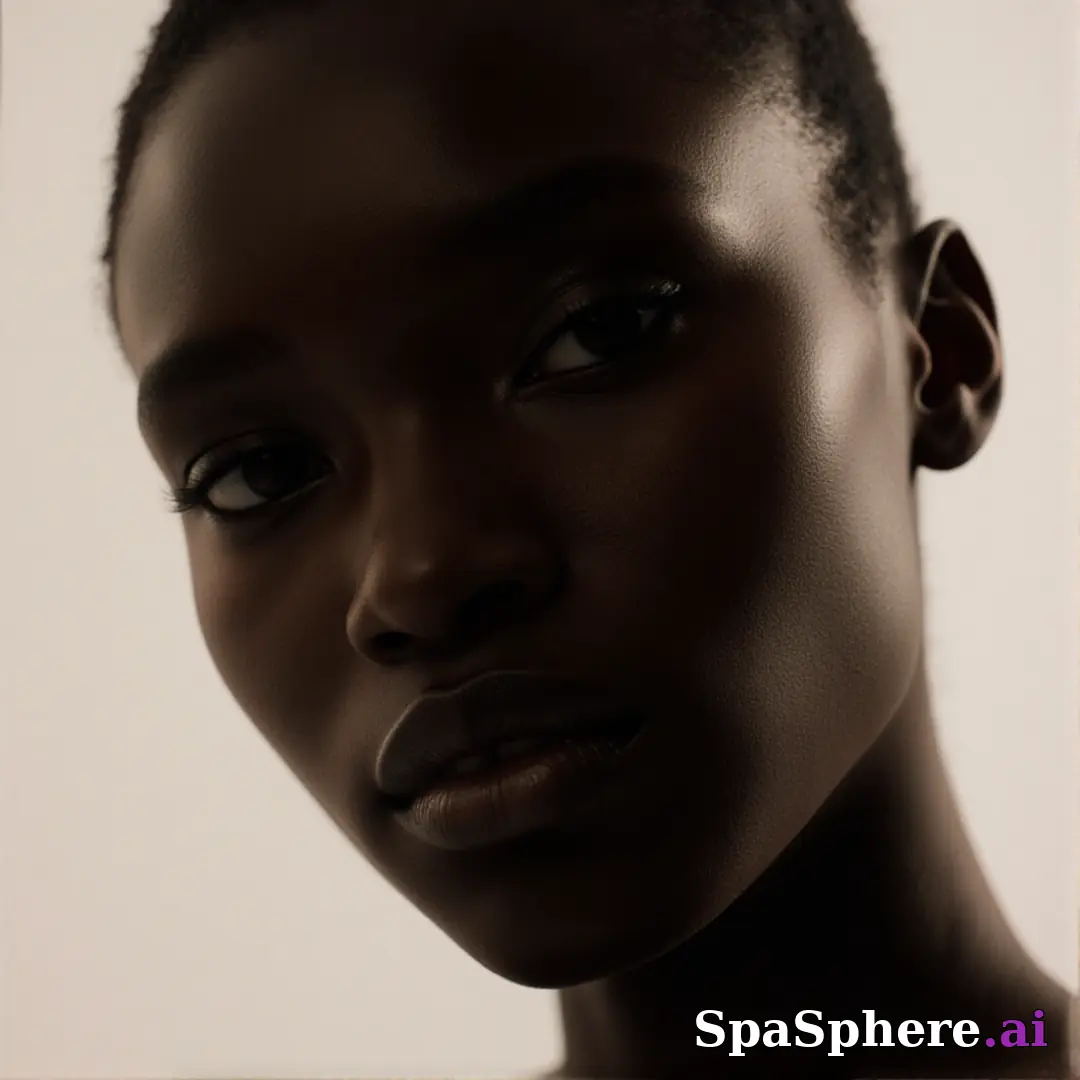 Deep radiant skin close-up with soft side light and subtle contour highlights, luxury spa aesthetic. (23) [1080x1080]