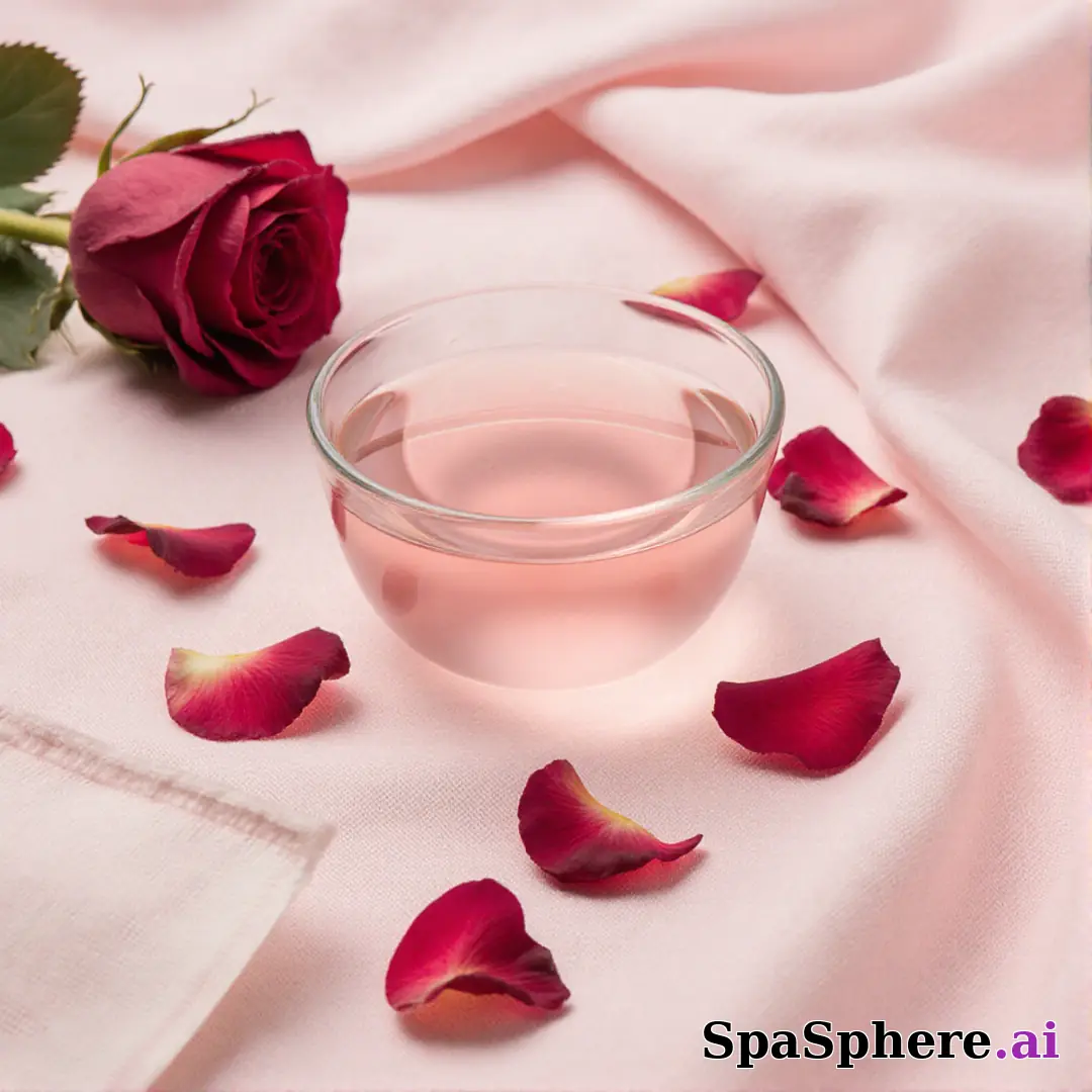 Soft pink rose petal spa flatlay – gentle feminine energy for estheticians. (15) [1080x1080]