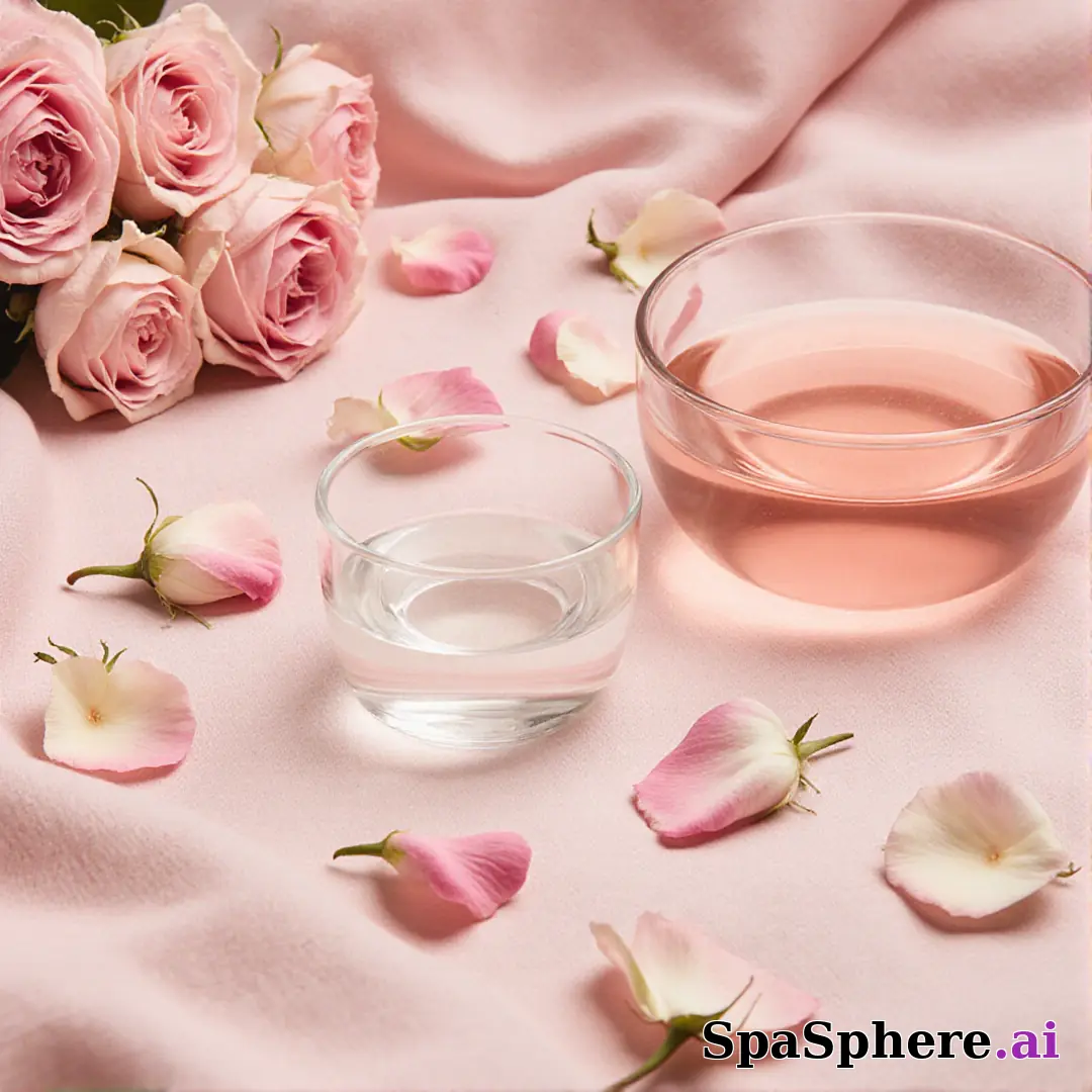 Soft pink rose petal spa flatlay – gentle feminine energy for estheticians. (16) [1080x1080]