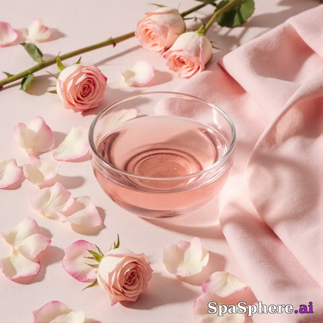 Soft pink rose petal spa flatlay – gentle feminine energy for estheticians. (19) [1080x1080]