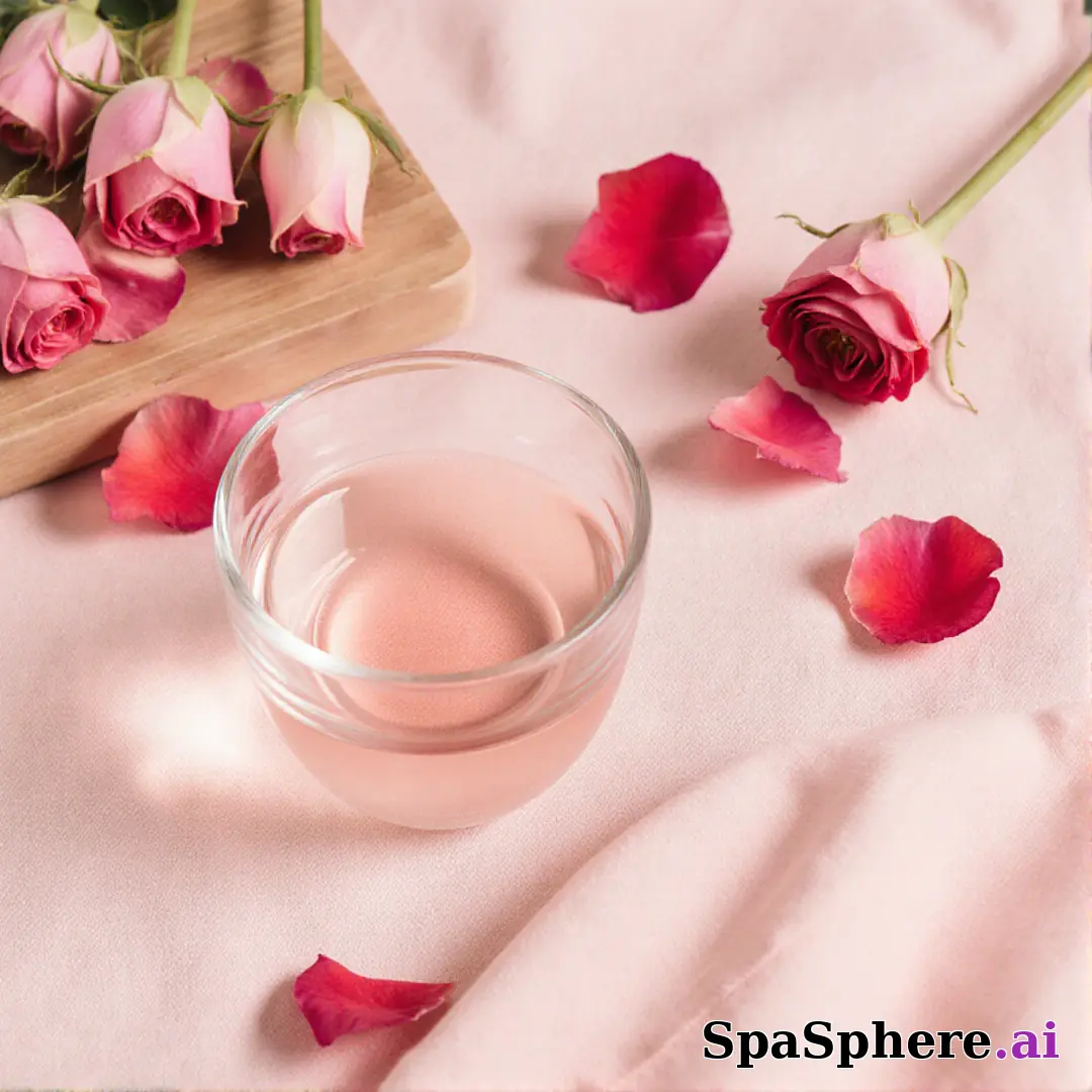 Soft pink rose petal spa flatlay – gentle feminine energy for estheticians. (21) [1080x1080]