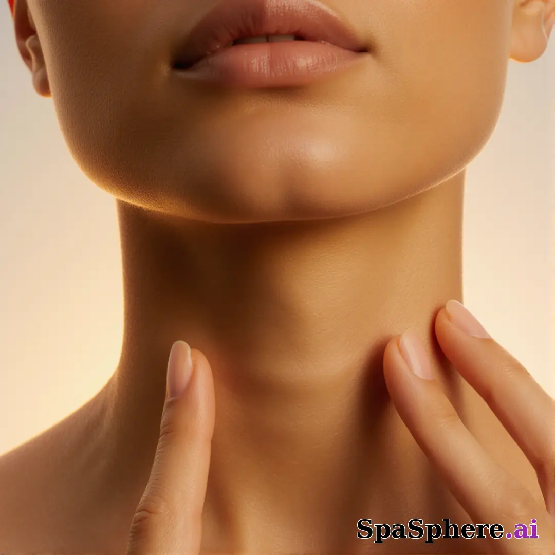 Golden-hour light on chin and collarbone with soft touch gesture and warm cinematic highlights. (23) [1080x1080]