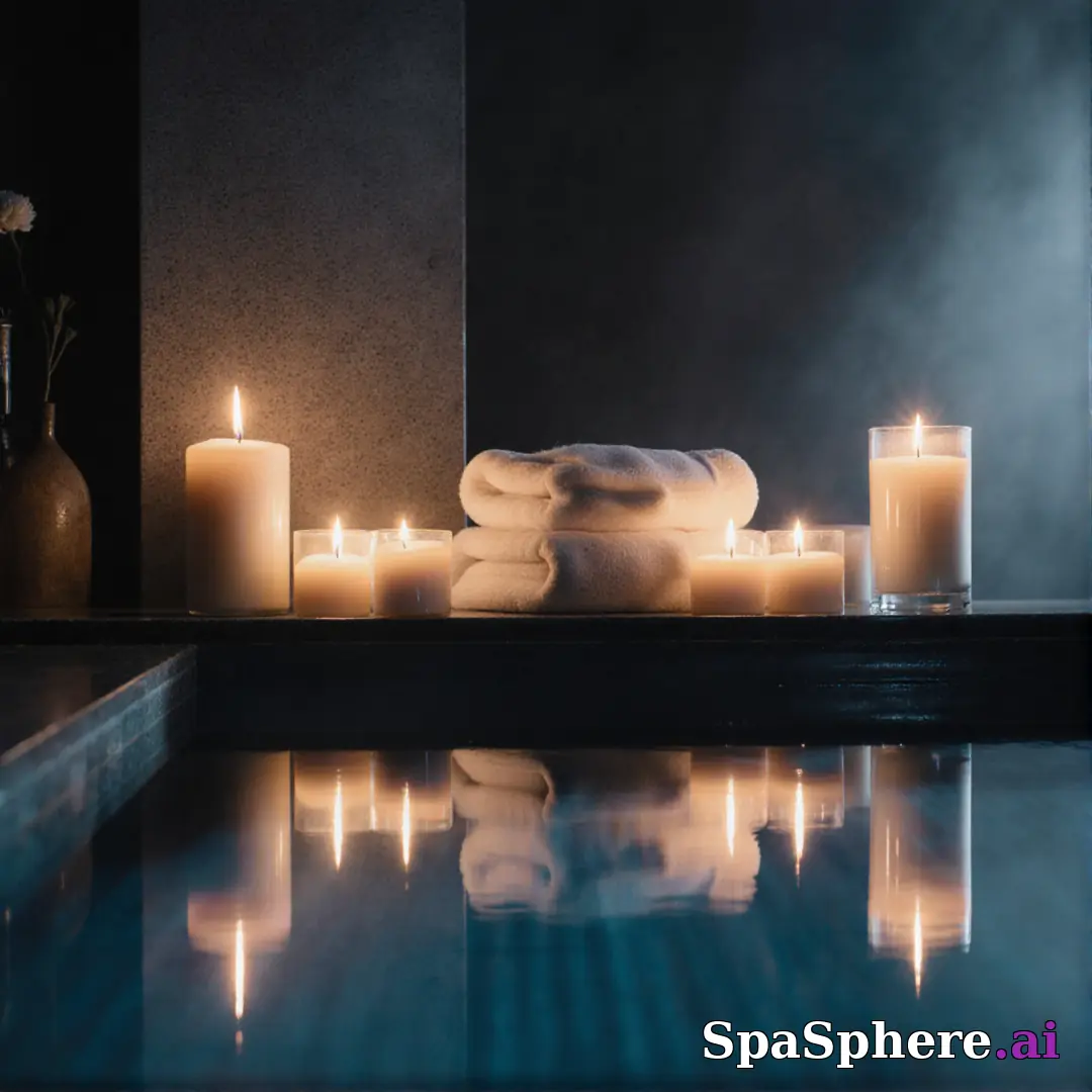 Dark candlelit spa flatlay – serene night aesthetic for relaxation posts. (20) [1080x1080]