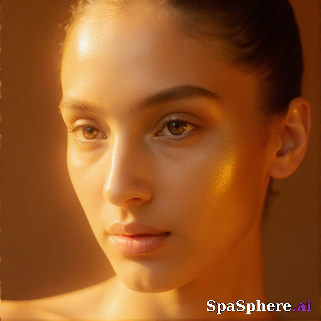 Radiant Skin Close-Ups – Golden Hour Glow