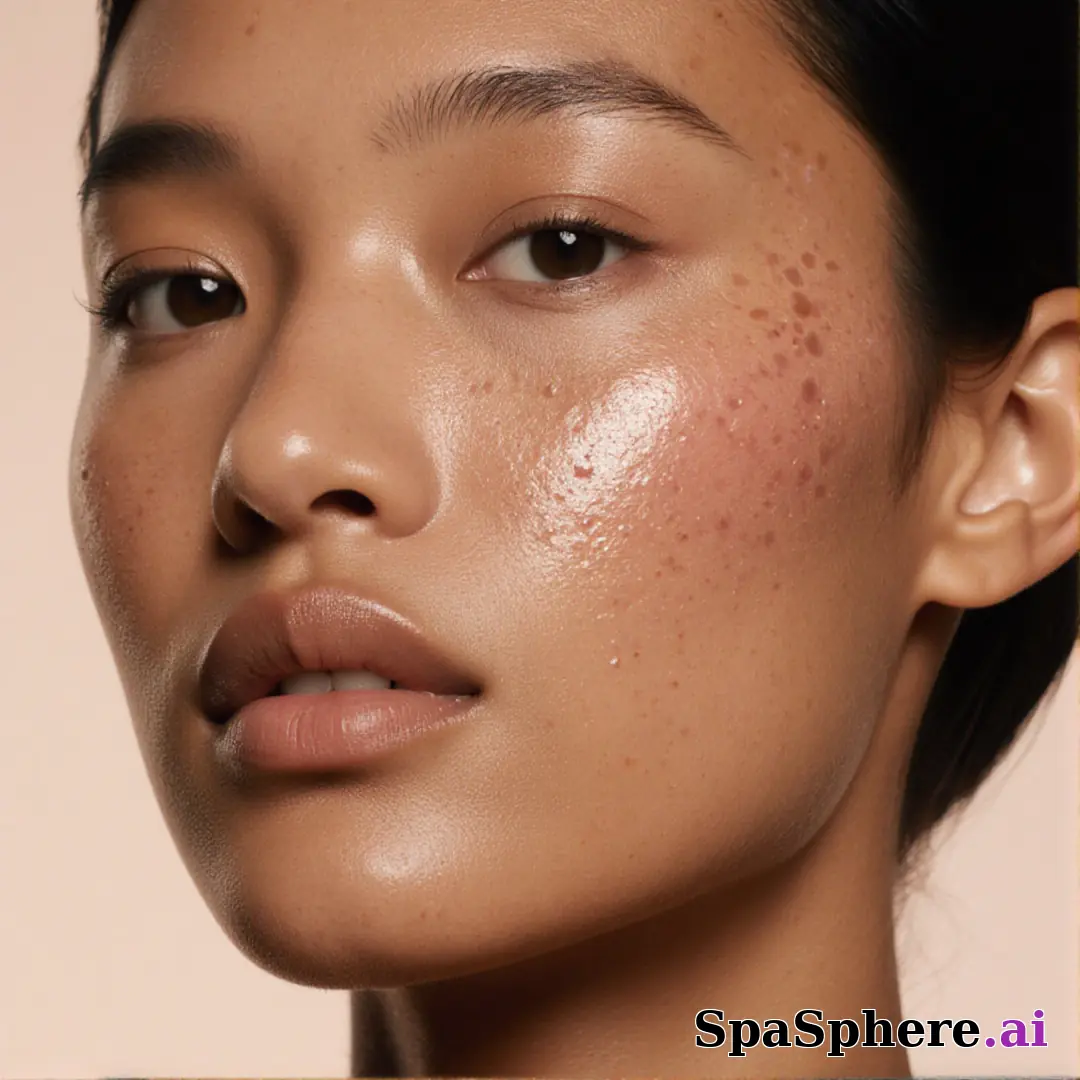Hydrated skin close-up – natural light reflections and subtle moisture texture. (19) [1080x1080]