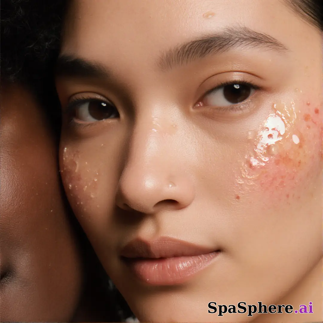 Hydrated skin close-up – natural light reflections and subtle moisture texture. (21) [1080x1080]