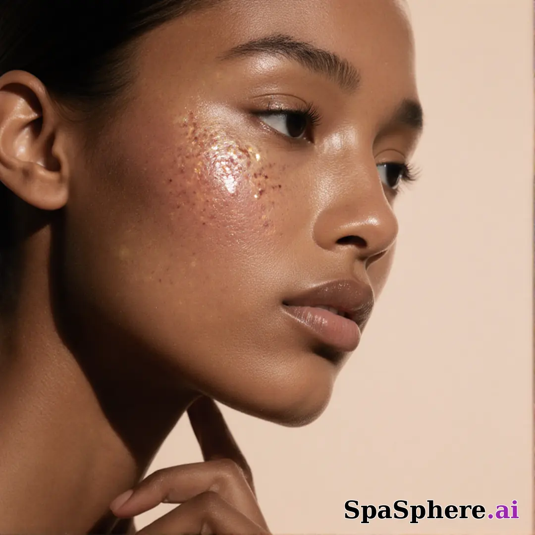 Hydrated skin close-up – natural light reflections and subtle moisture texture. (04) [1080x1080]