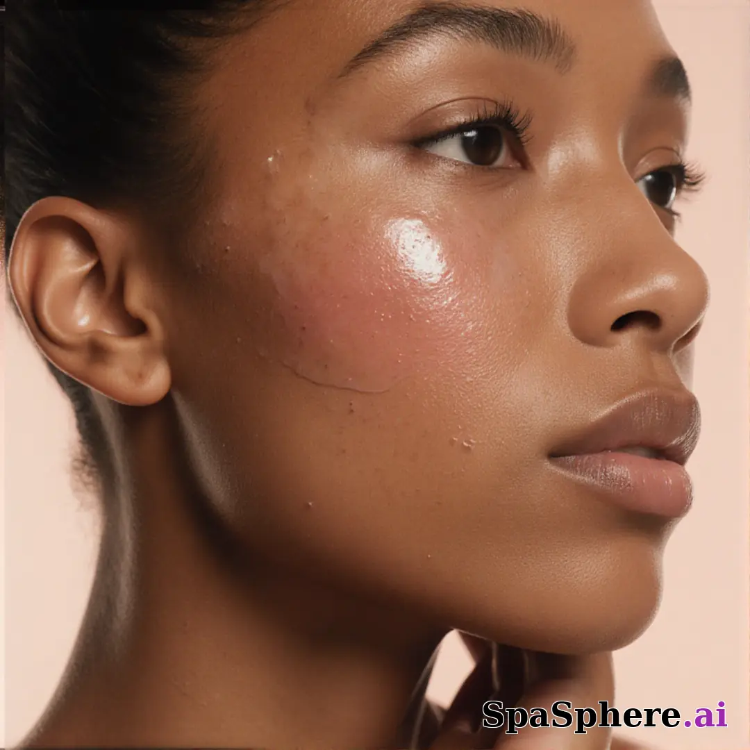 Hydrated skin close-up – natural light reflections and subtle moisture texture. (09) [1080x1080]