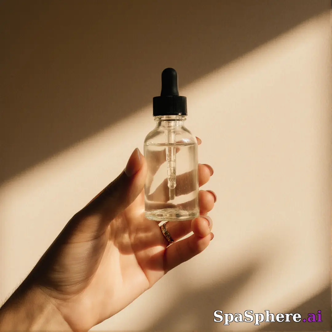 Serum Dropper Sunlit Backgrounds