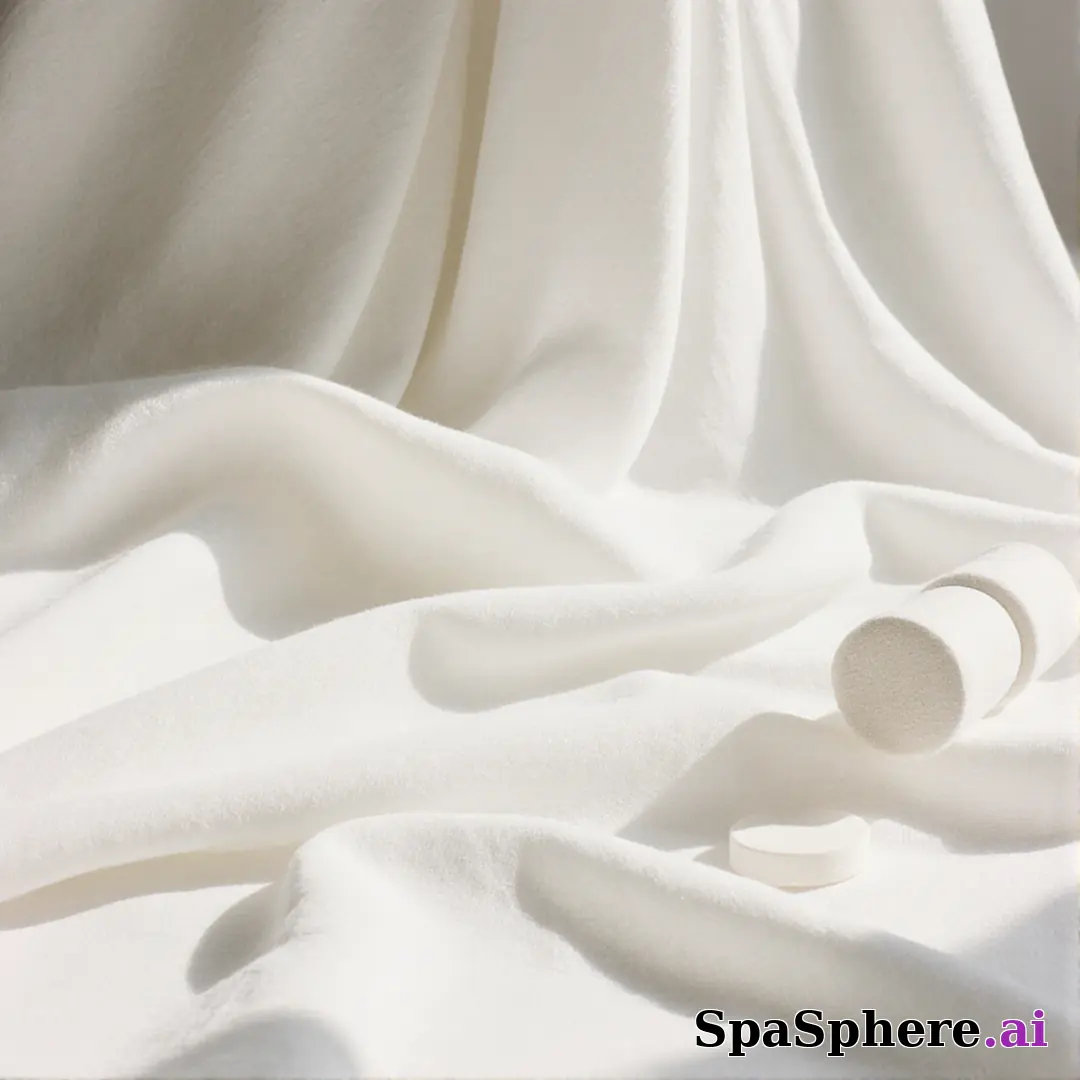 Light airy spa flatlay – bright clean white aesthetic for estheticians. (23) [1080x1080]