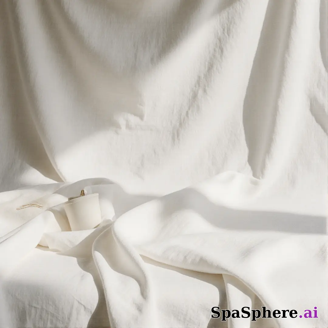 Light airy spa flatlay – bright clean white aesthetic for estheticians. (09) [1080x1080]