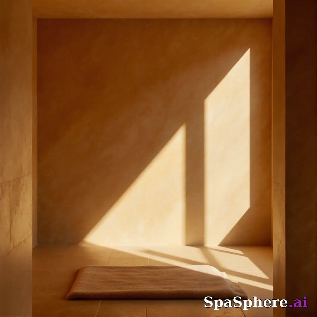 Golden-hour light in spa studio – natural sunlight spa atmosphere. (19) [1080x1080]