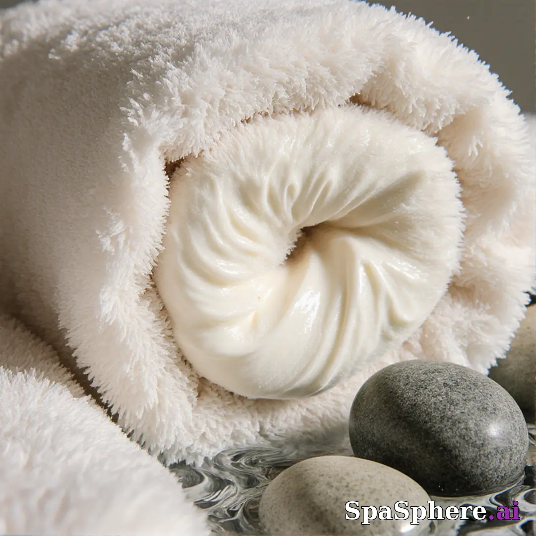 Macro spa textures – detailed skincare surfaces for educational content. (10) [1080x1080]