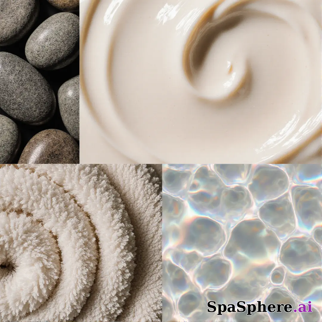 Macro spa textures – detailed skincare surfaces for educational content. (21) [1080x1080]