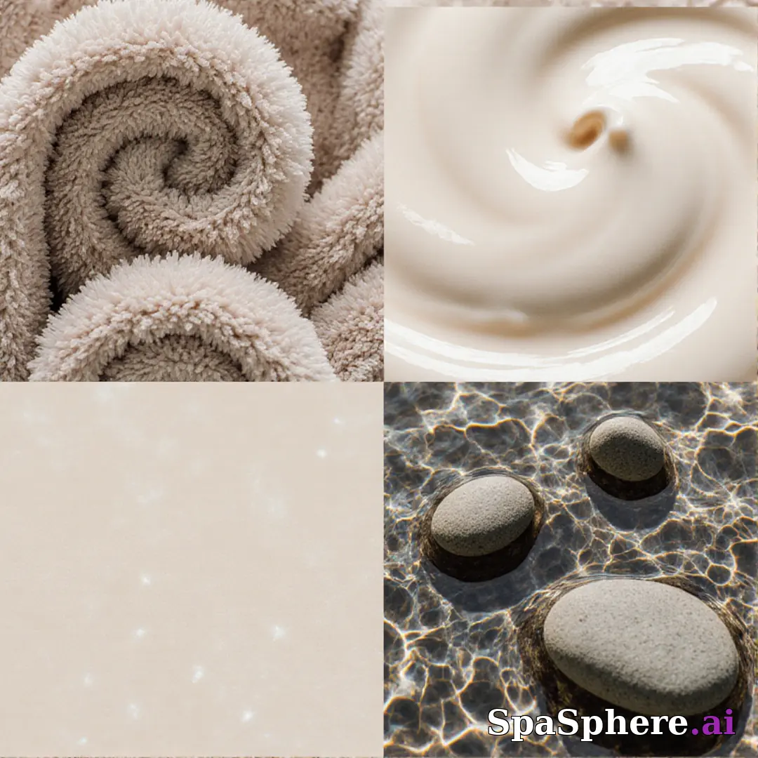 Macro spa textures – detailed skincare surfaces for educational content. (23) [1080x1080]