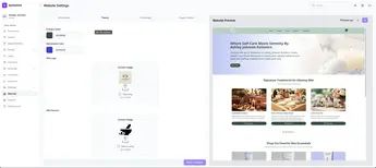 SpaSphere website example 1